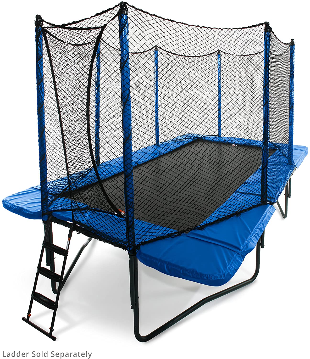 JumpSport 10' x 17' StagedBounce Trampoline with Safety Enclosure