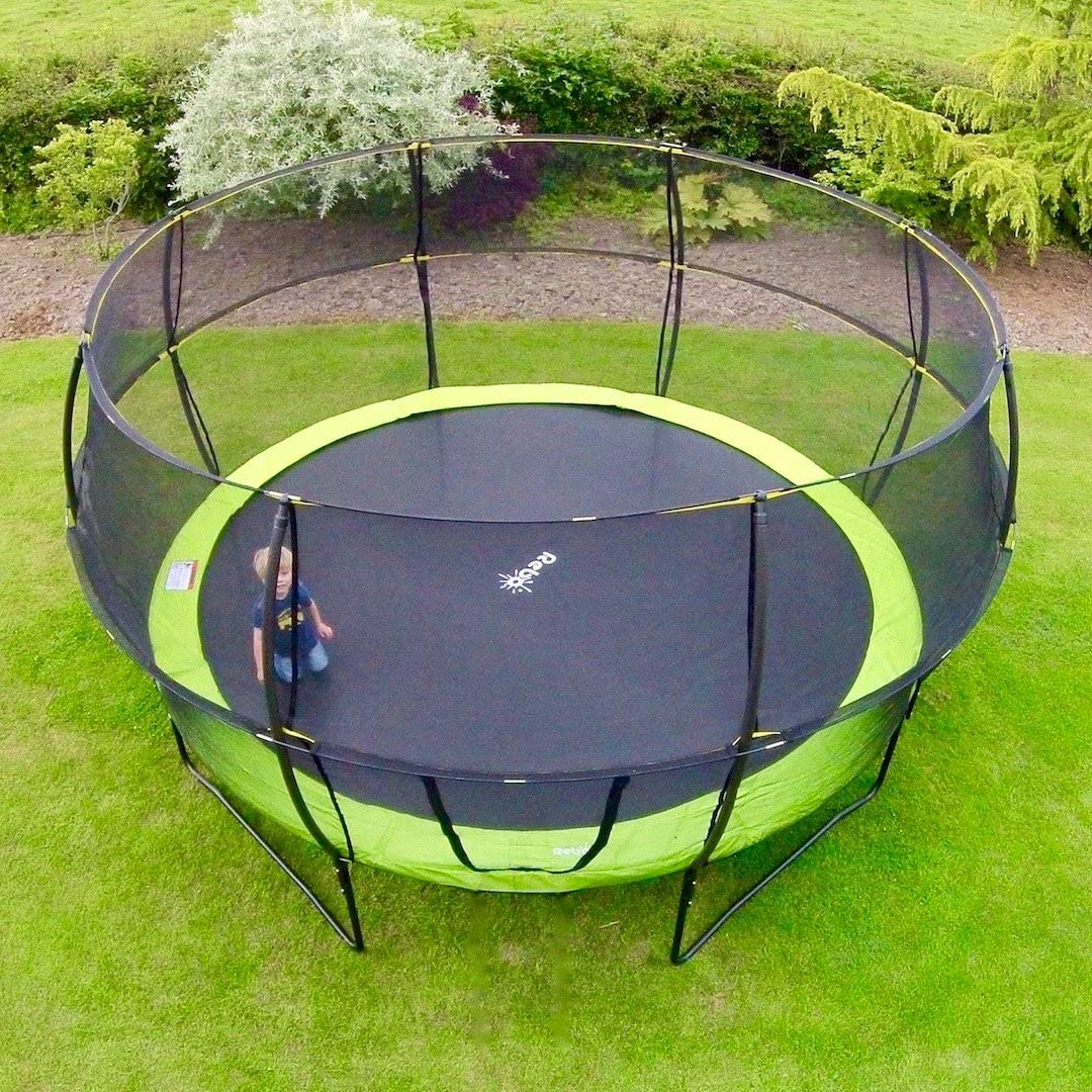 14ft trampoline with enclosure