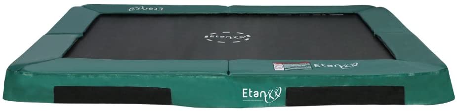 Etan Hi-Flyer Outdoor Sunken Floor Trampoline with UV Resistant Safety Pad with Strong PVC